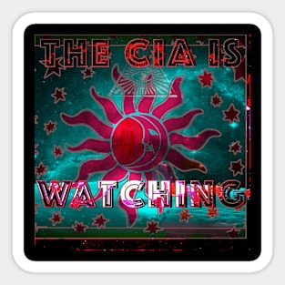 The CIA is Watching Sticker